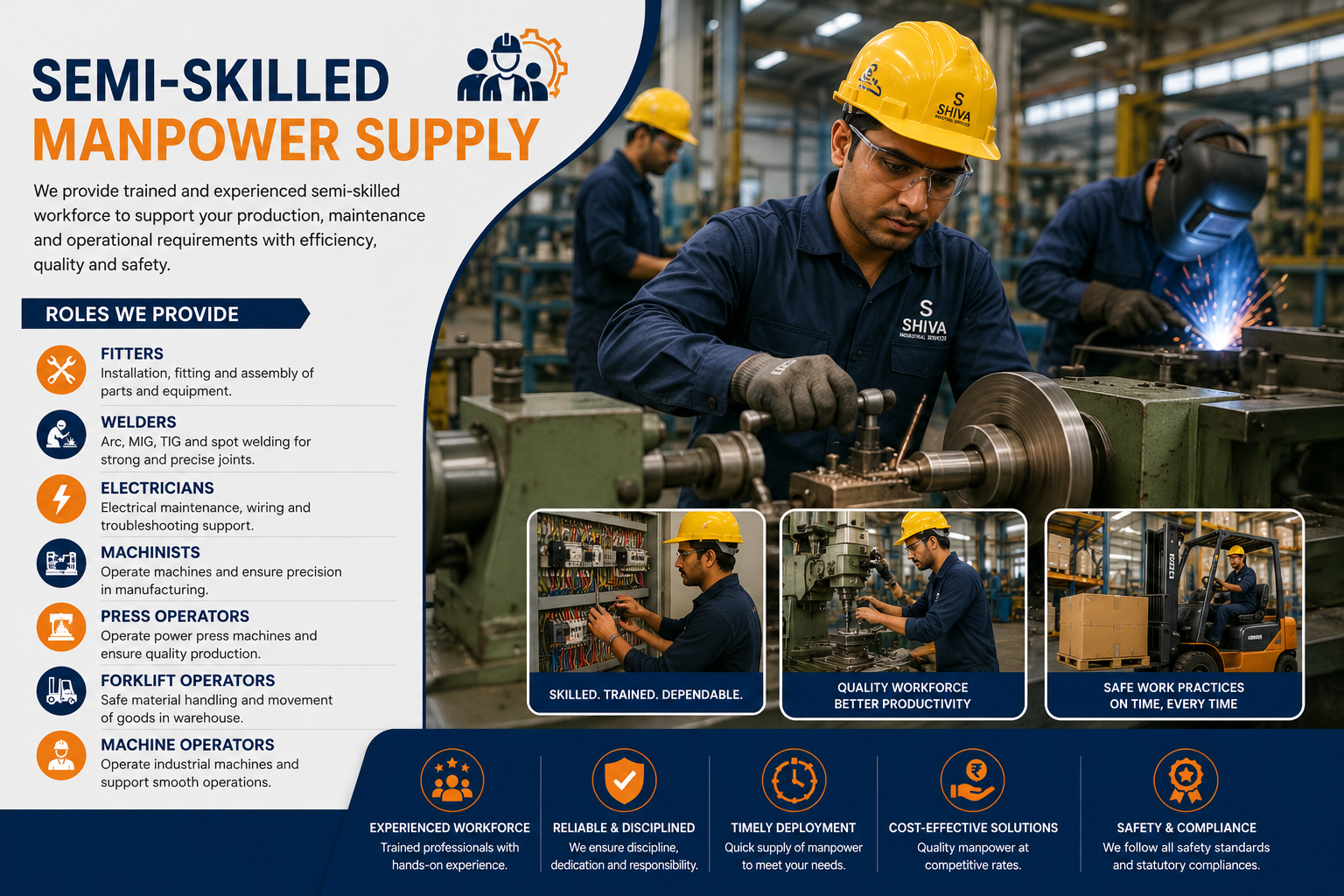 Semi-Skilled Manpower Supply